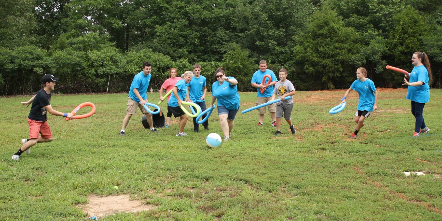 Recreation At Stoneridge Baptist Camp In Smithville Arkansas